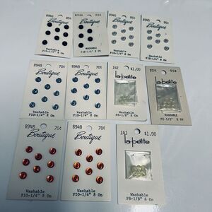 BUTTONS - La Mode & Le Chic assorted for doll/babies/children - Vintage